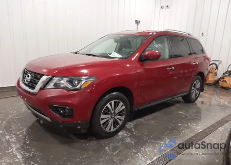 2019 Nissan Pathfinder Sl из США, поврежденный, VIN 5N1DR2MM7KC591182